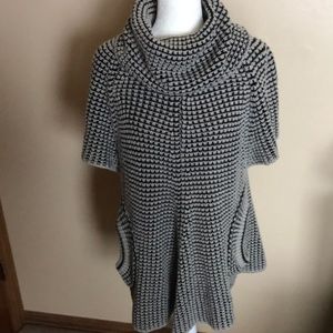 Boutique Short Sleeve Cowl Neck Sweater